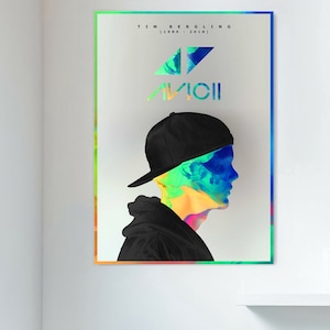 Avicii poster - Etsy 日本