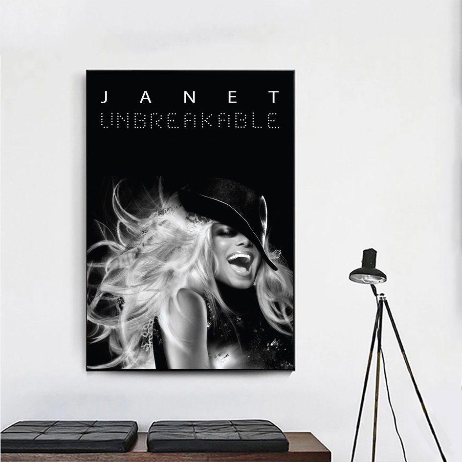 Janet Jackson,Music Poster,Vintage Poster