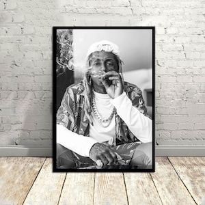 Lil Wayne,Music Poster,Vintage Poster,Canvas Poster,Wall Decor,Wall Art