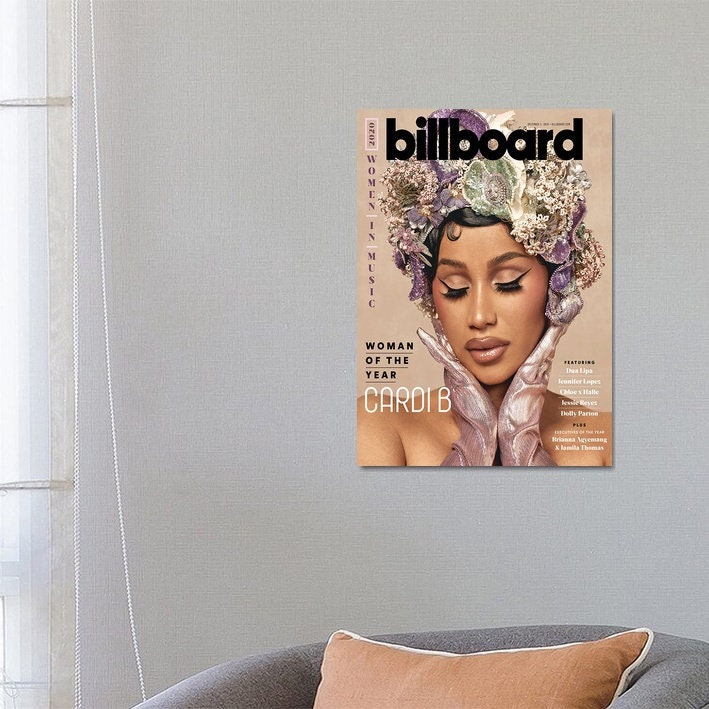 Cardi B Magazine Cover Poster, Magazine Cover Poster sold by Imran