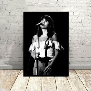 Linda Ronstadt,Music Poster,Vintage Poster,Canvas Poster,Wall Decor,Wall Art