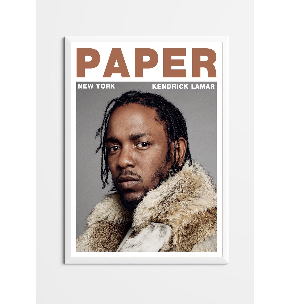 KENDRICK LAMAR Magazine CoverKendrick Lamar PosterPaper Etsy