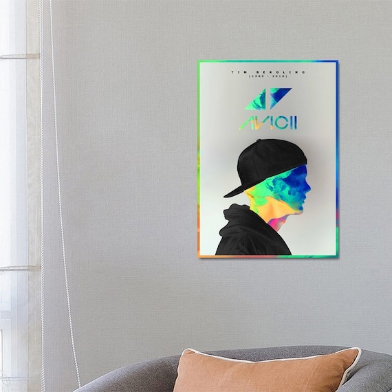 Avicii Music Poster,canvas Poster,wall Decor,wall Art - Etsy