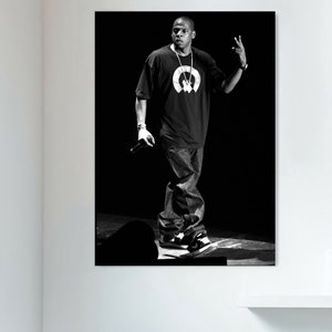 Jay Z Music Poster,Canvas Poster,Wall Decor,Wall Art