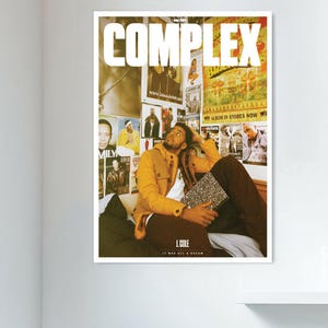 J Cole Poster,Celebrities Vintage Poster,Canvas Poster,Wall Decor,Wall Art