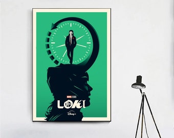 Loki,Movie Poster,Canvas Poster,Wall Decor,Wall Art