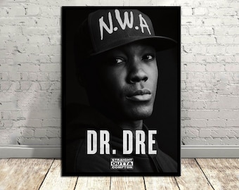 Dr Dre,Music Poster,Vintage Poster,Canvas Poster,Wall Decor,Wall Art