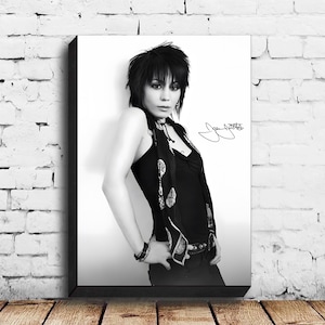 Joan Jett,Plakat muzyczny,Plakat vintage,Plakat na płótnie,Dekoracja ścienna,Sztuka ścienna