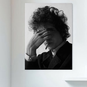 Bob Dylan Music Poster,Canvas Poster,Wall Decor,Wall Art