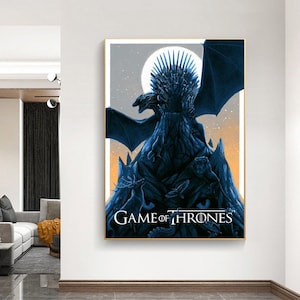 Game Of Thrones,Movie Poster,Canvas Poster,Wall Decor,Wall Art