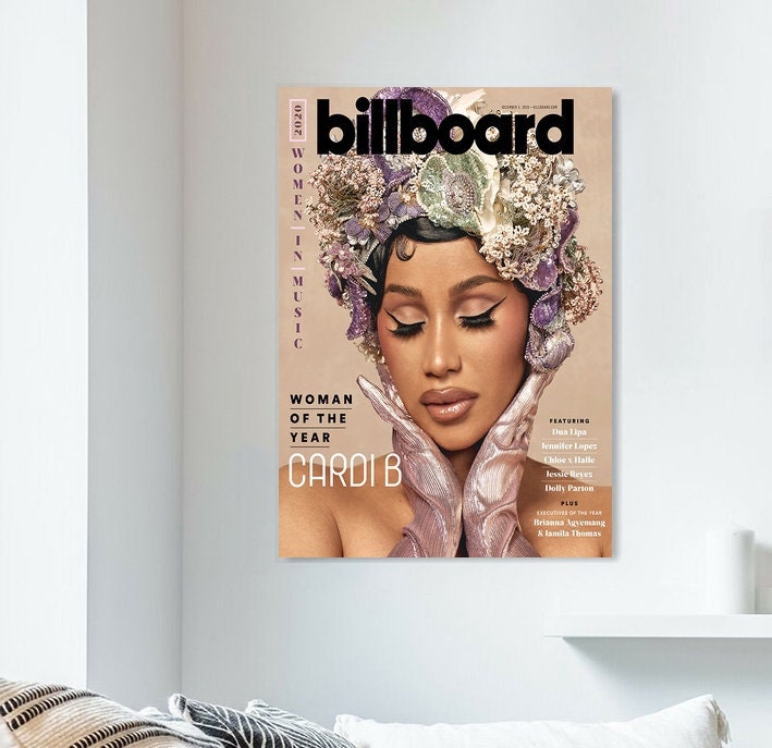 Cardi B Magazine Cover Poster, Magazine Cover Poster sold by Imran ...