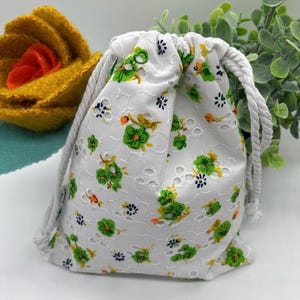 Sale items, Handmade Reusable Fabric Gift Bags: Australian Drawstring Bags