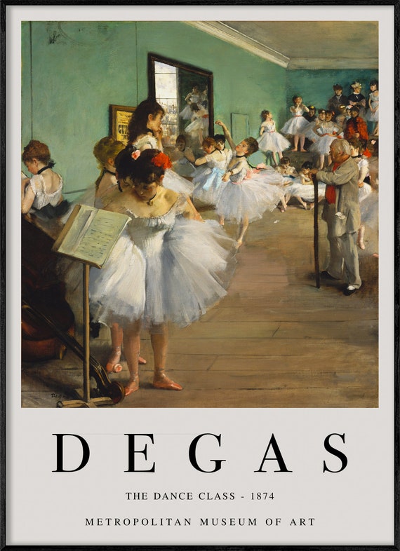 Edgar Degas Print | Dancers, Pink and Green – Posterist