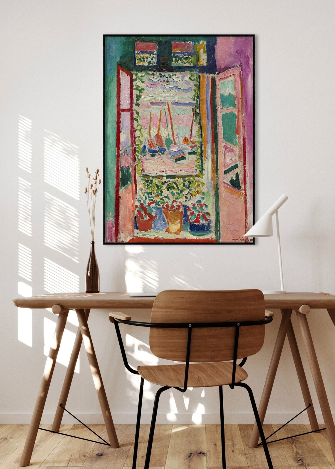 Henri Matisse Offenes Fenster Poster Vintage Wandkunst Etsy