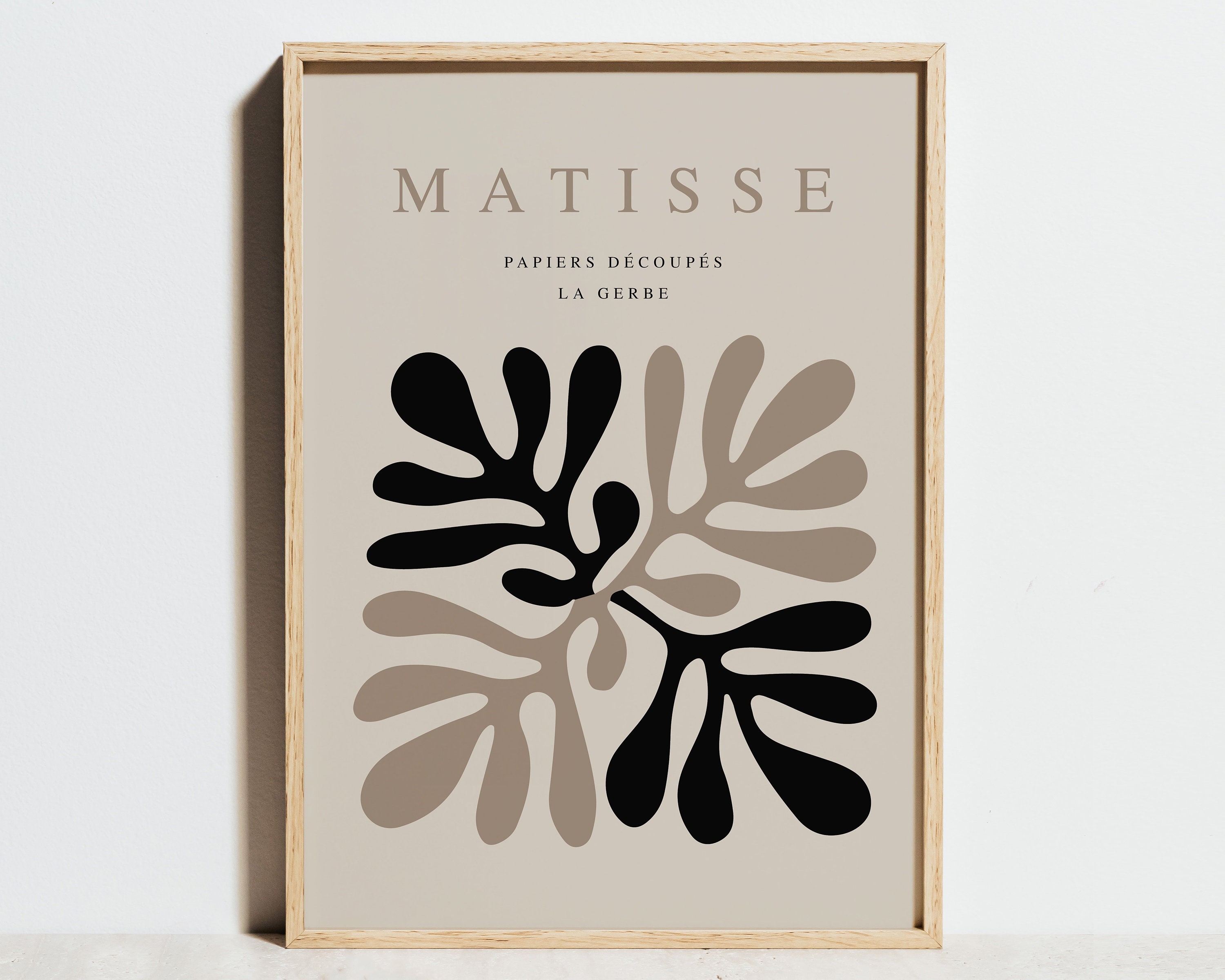 Faux Livre Déco Matisse Beige en Papier • La Boutique du Lecteur