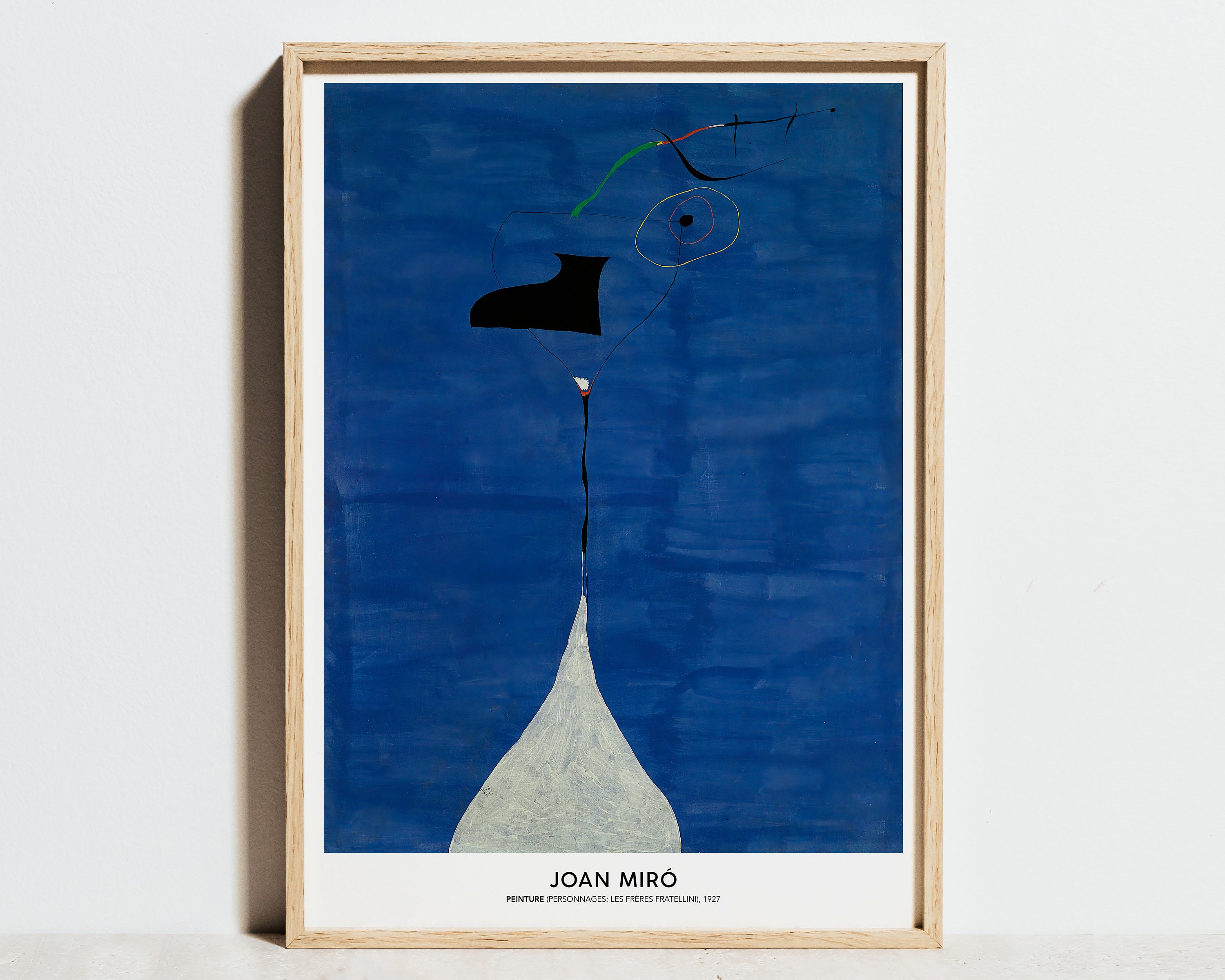 Joan Miro Portrait Art Game