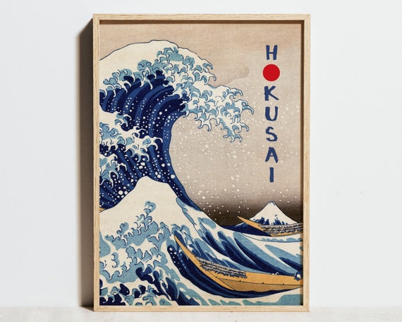 Cravatta Hokusai - La grande onda di Kanagawa