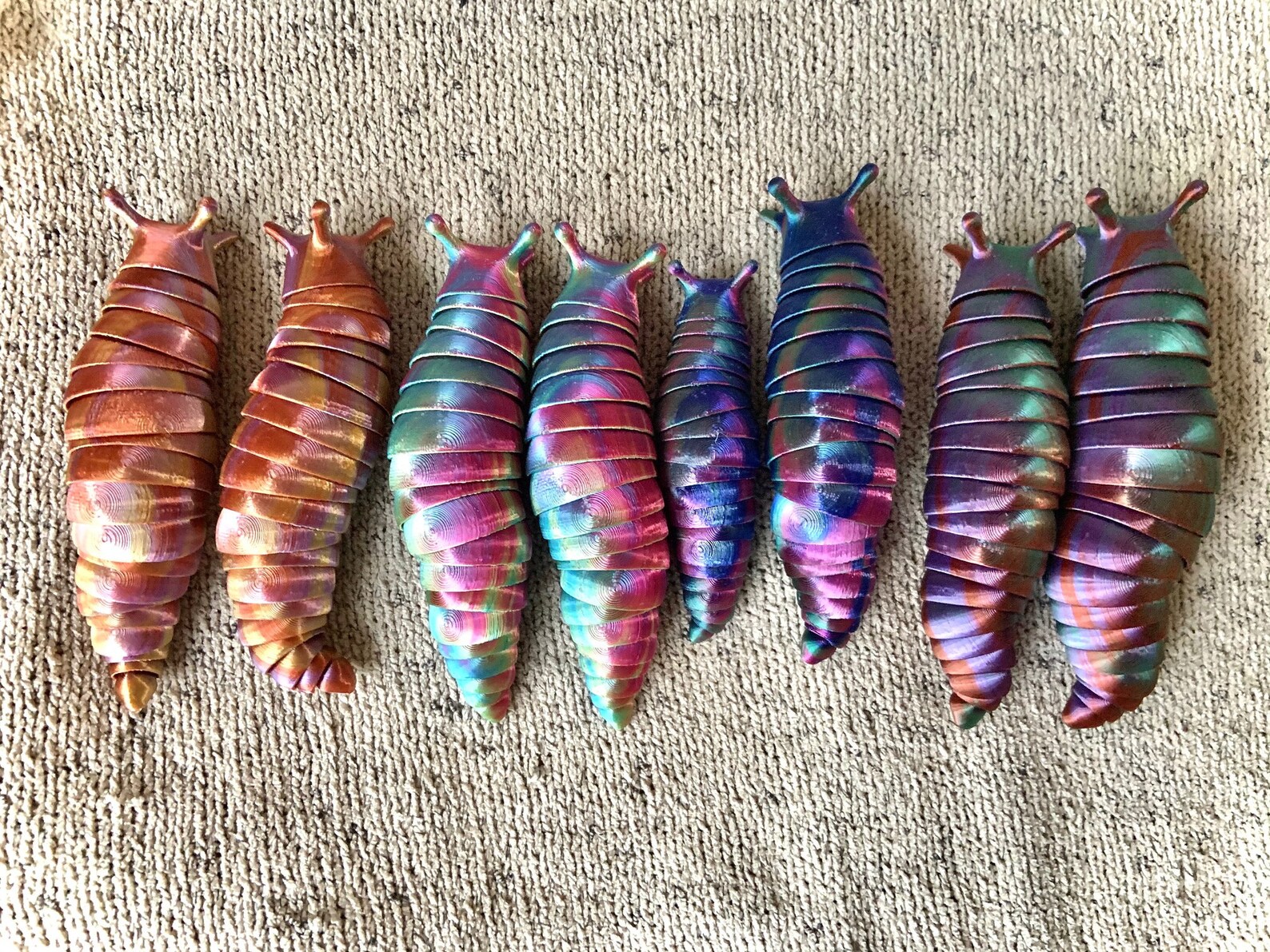 articulated slug fidget