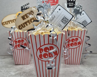 Gift packaging voucher packaging cinema voucher
