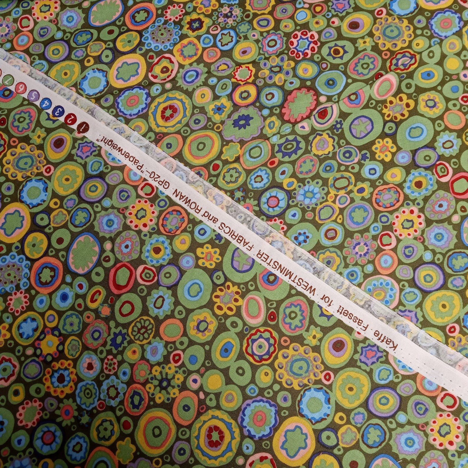 Fat Quarter Kaffe Fassett Paperweight Rowan Fabrics Etsy Norway