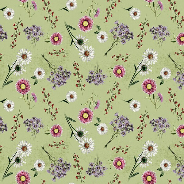 Botanical Fabric Etsy
