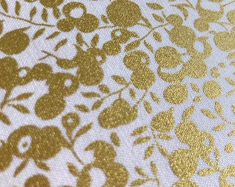 Liberty Fabrics, Wiltshire Shadow, Metallic, Gold, Silber, 100% Quilting Baumwolle