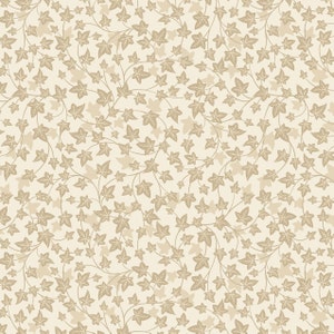 Lewis & Irene - Evergreen, Ivy, 100% Quilting Cotton, Fabric, A692, Autumn