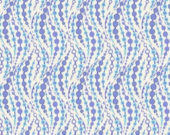 Sally Kelly 'Eden' Patchwork, Ripple, 52812.4, 100% Quilting Baumwolle, Stoff, Floral