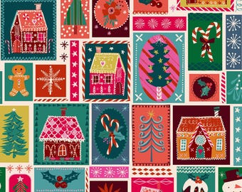 Candy Cane Weihnachten, Dashwood Studios, Helen Black, Weihnachten, Festlich, Feiertage, 100% Quilt Baumwolle