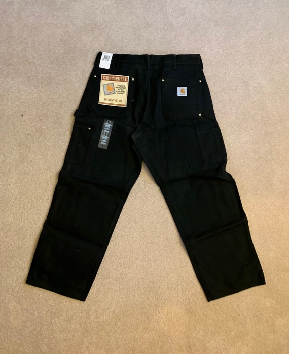 Vintage Carhartt Black Jeans | Etsy