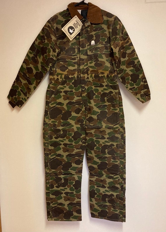 Vintage Carhartt Camo Insulated Coverall (38R)