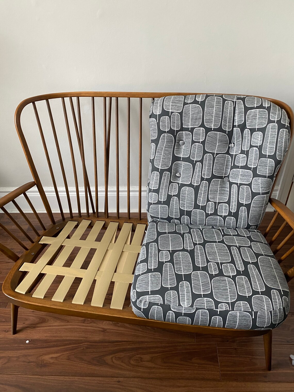 SOLD Ercol Evergreen 2 Seater Sofa New bing, New Upholstery Etsy UK