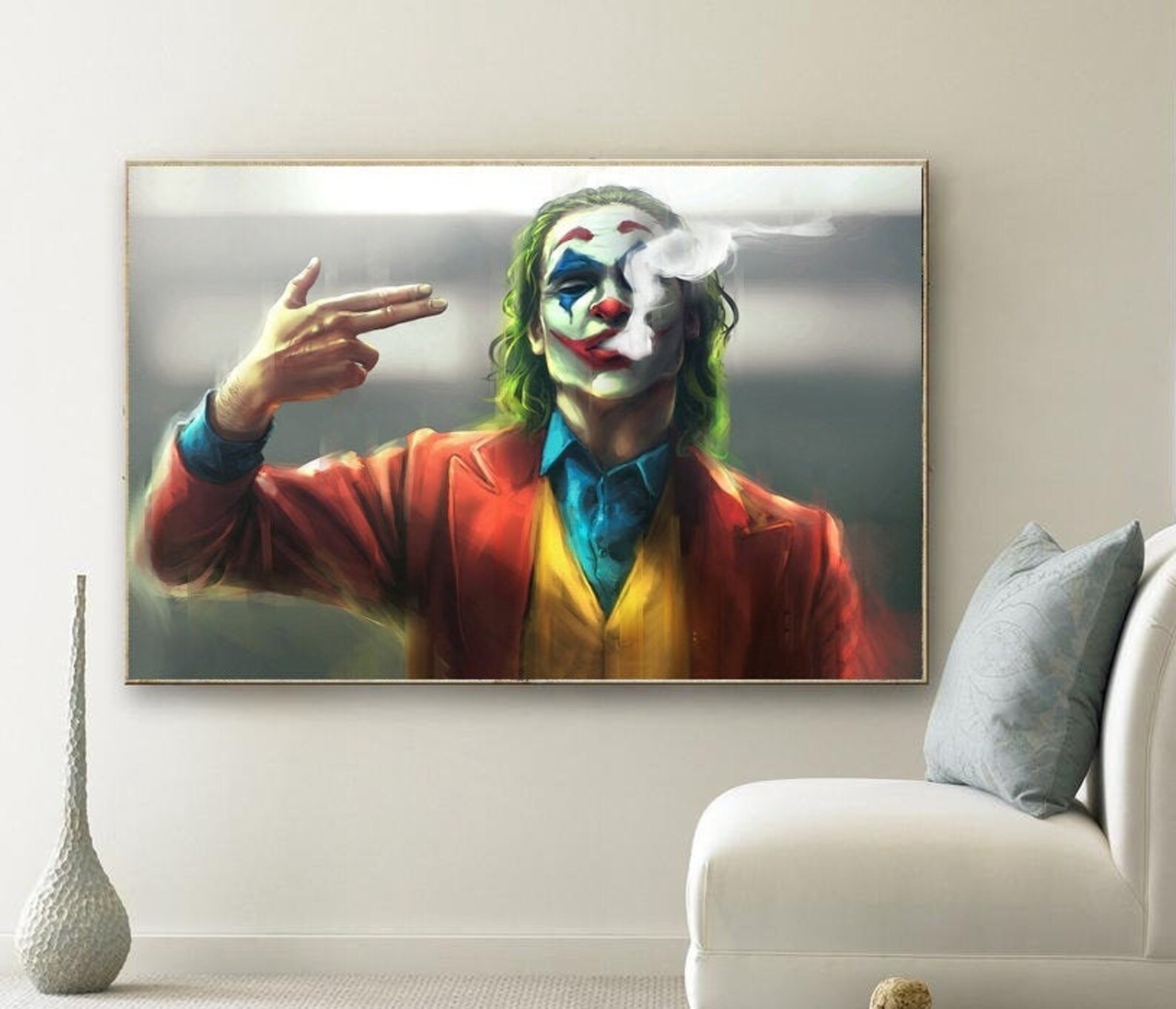 Joker HD poster Wall decoration Home Decoration Art Poster Etsy