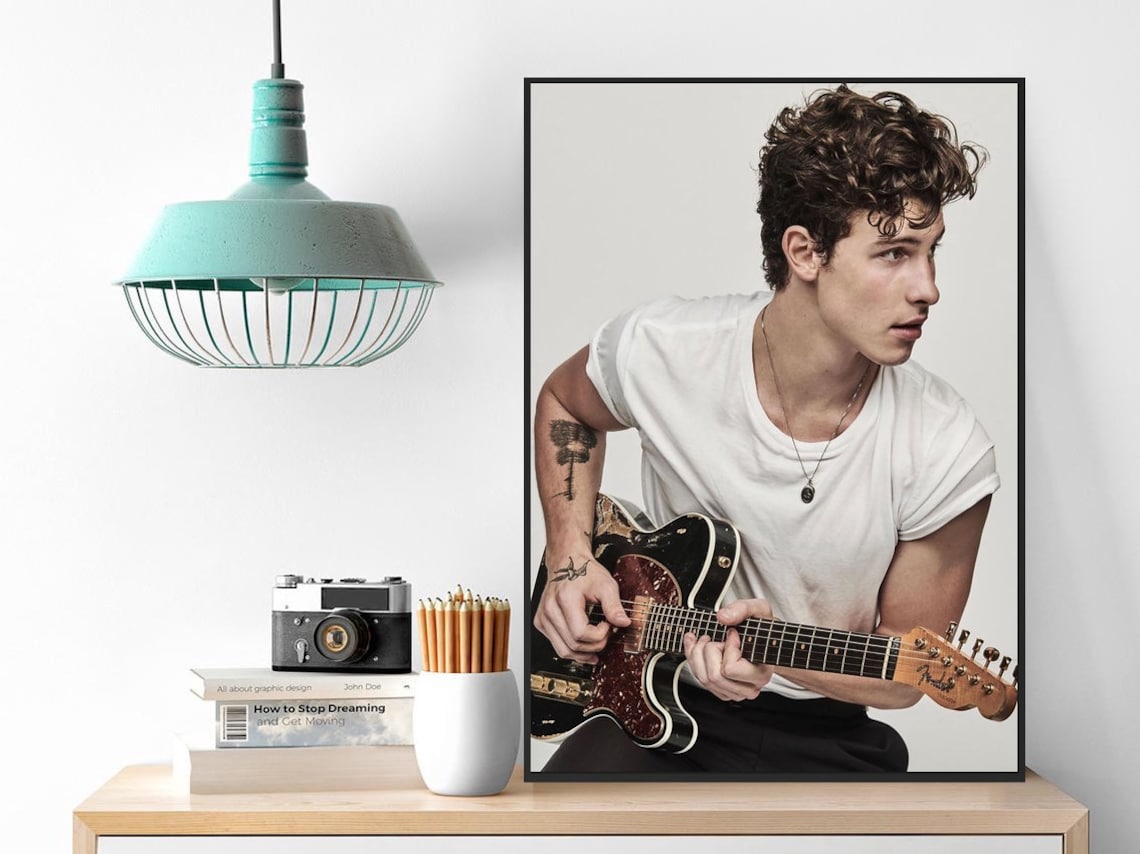 Shawn Mendes Music album canvas poster high quality poster Etsy