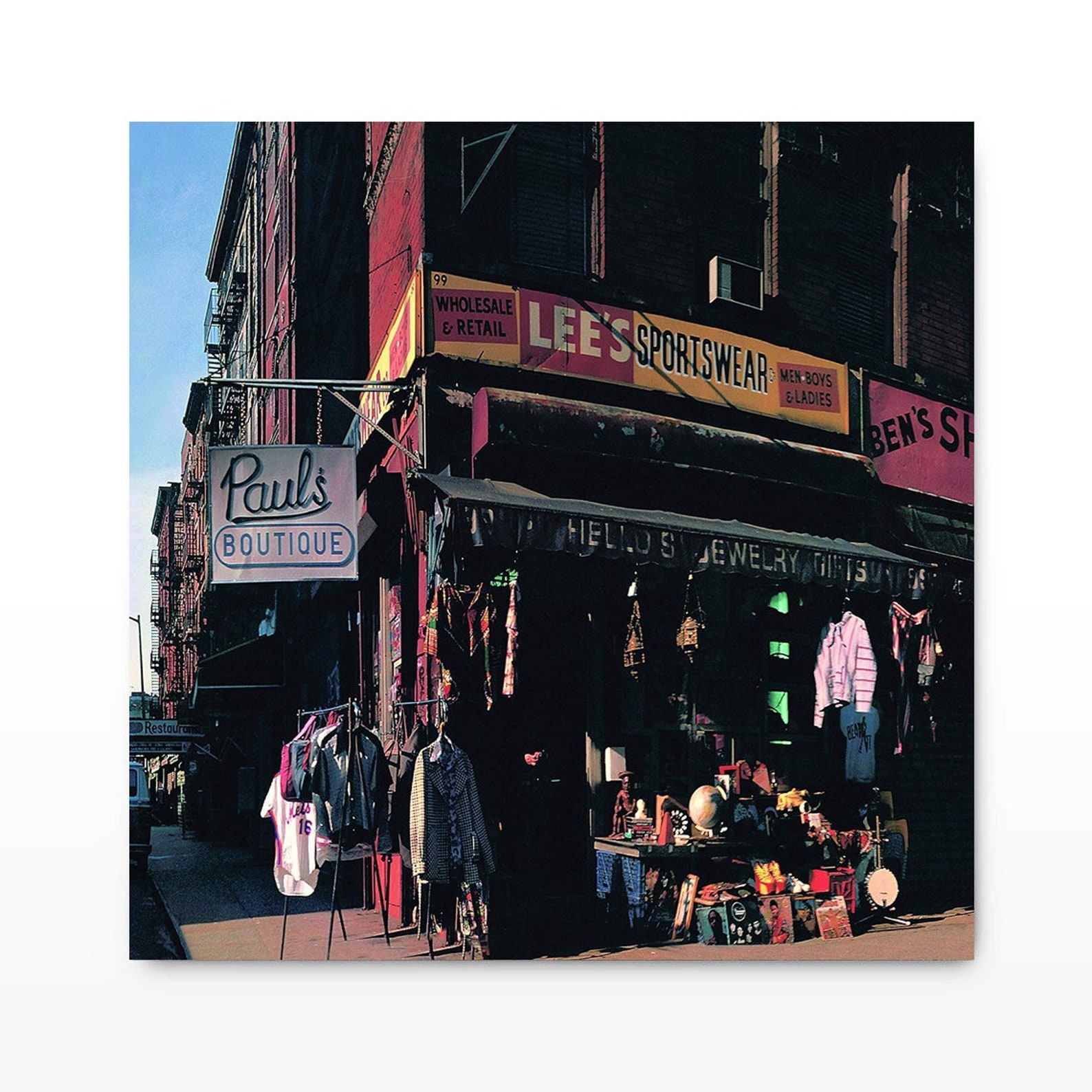 Beastie Boys Paul's Boutique Music Album Cover Celebrity Etsy