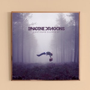 Believer Imagine Dragons Music Album Cover Celebrity Art Etsy