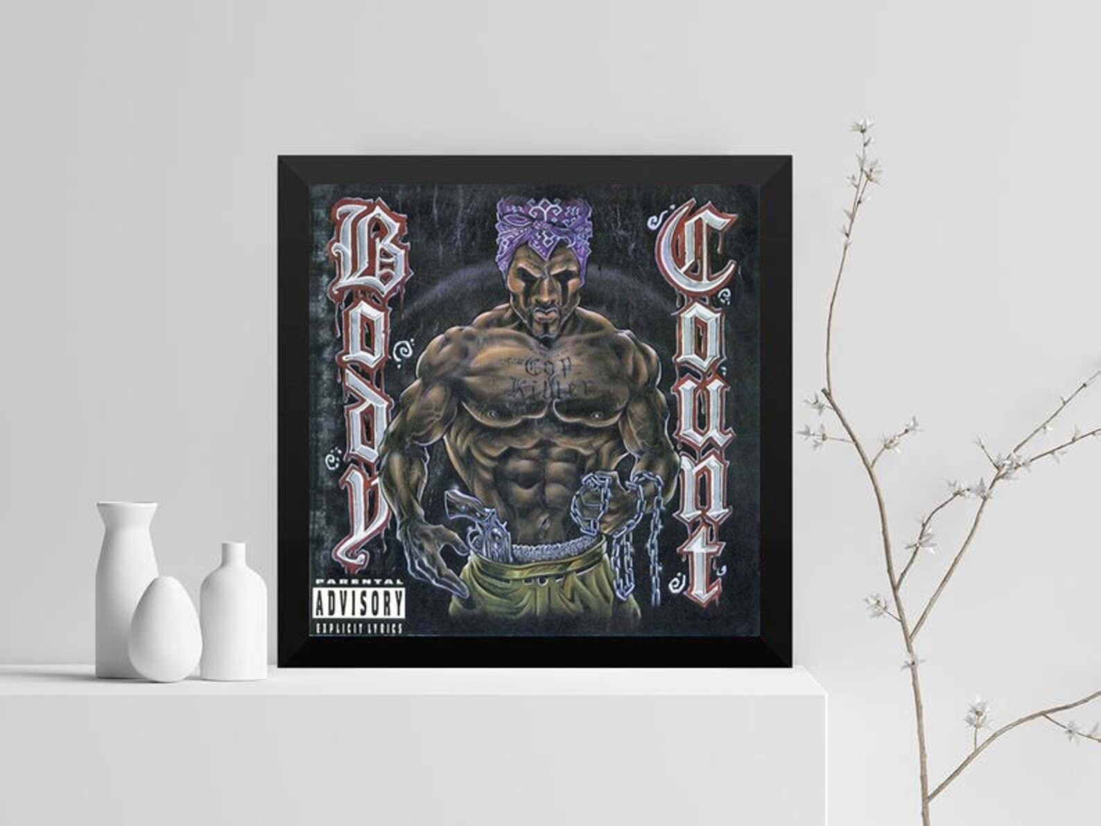 Body Count Cop Killer 1991 CD Discogs Wall decoration Etsy