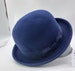 DERBY Soft Bowler hat Comfort Timeless Style Wool Felt Soft Black Bowler Hat Men Women Hand Made Fashionable Adjustable Hat 