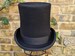 Tall Top Hat,20cm Stovepipe Black Classic Wool Felt Tall Top Hat for Men Women Victorian Topper Hat Formal Lincoln hat wedding hat Gothic 