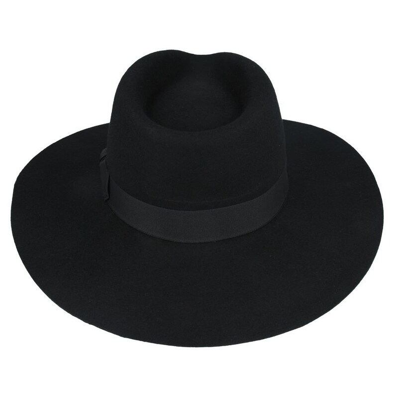Fedoras Limited Edition Stiff Wide Brim Fedora Cowboy Hat 100 Etsy UK