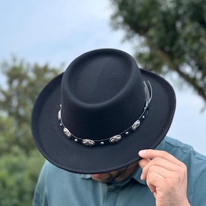 Pork Pie Wide Brim Etsy
