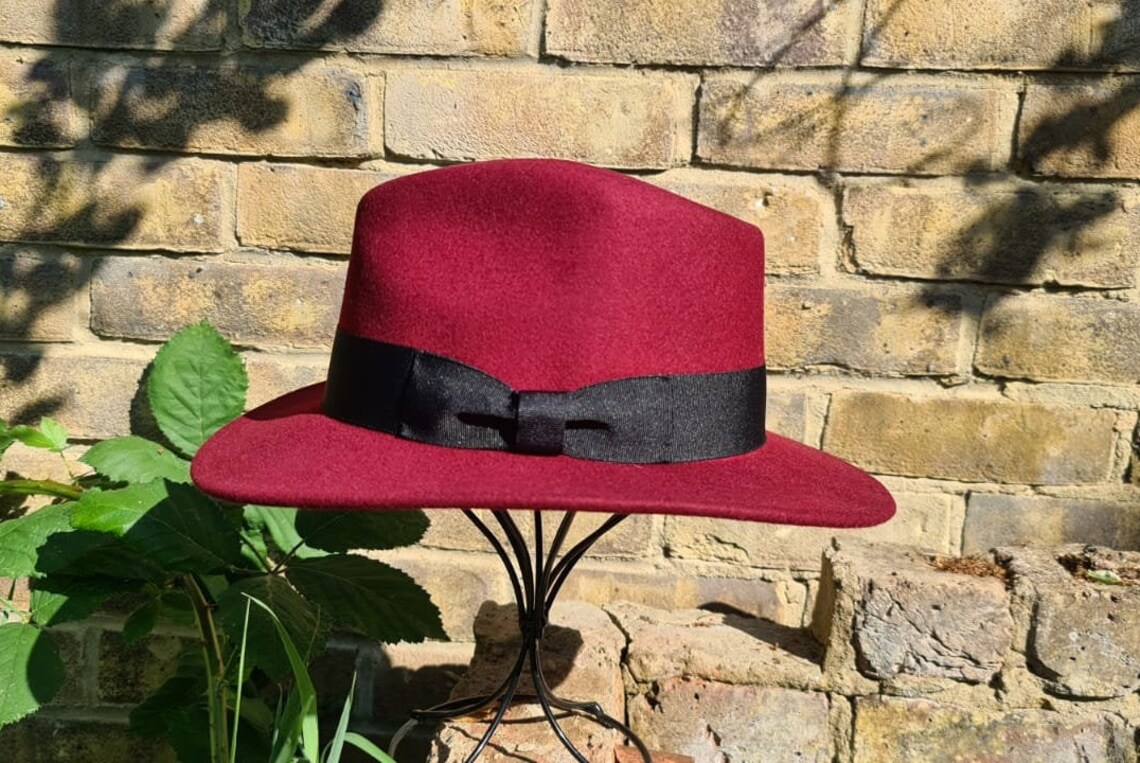Unisex Fedora-Hut Manhattan - Klassischer Kurzkrempen-Hut Im 1920er Jahre Stil