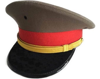 Mens Quality Formal Chauffeur Hats Professional Chauffeur Drivers Cap Army General Russian Military Hat