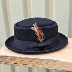 Short Brim Round Hat - Etsy