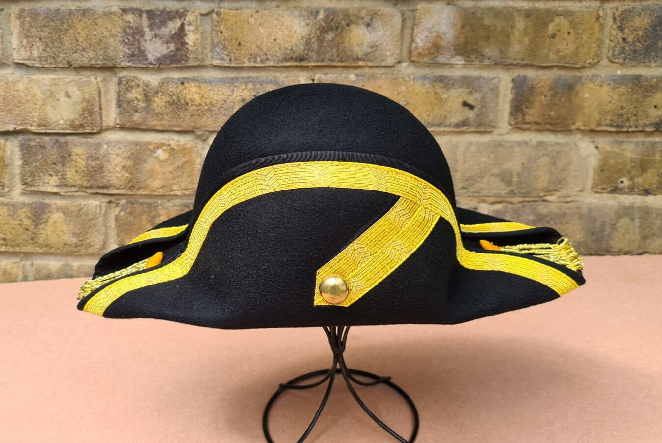 The TRICORNE 18th CENTURY Army Military Tricorn Hat 100 Wool Etsy