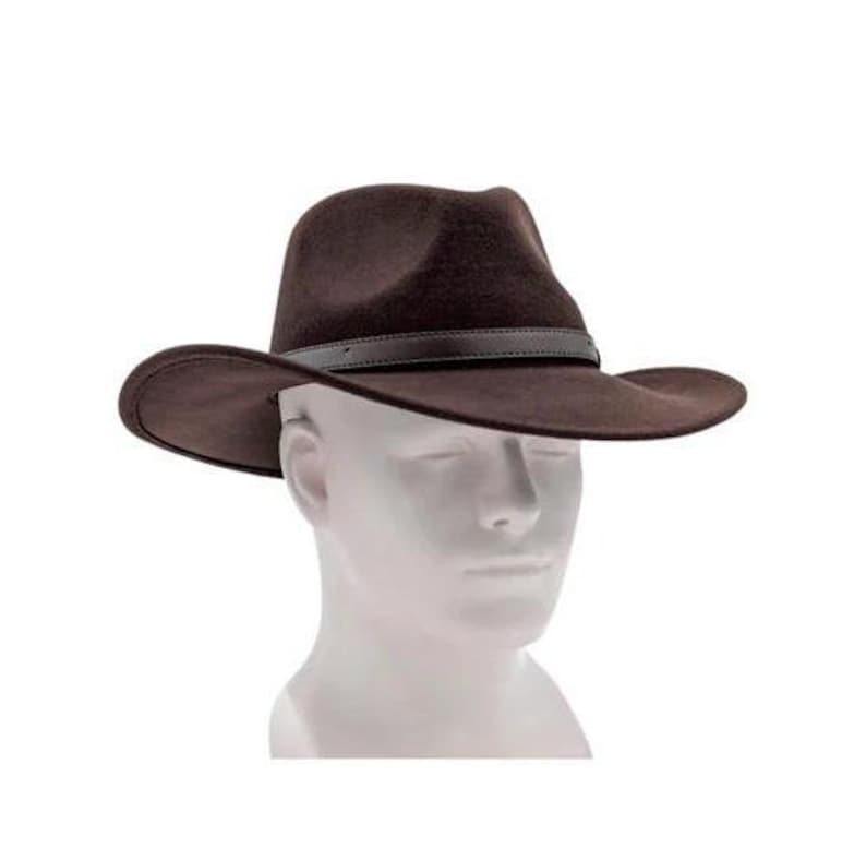 Cowboy teardrop  hat handmade Crushable pure 100% Wool Felt Personalize with  Initials  Branding Iron Western style cowboyS/X