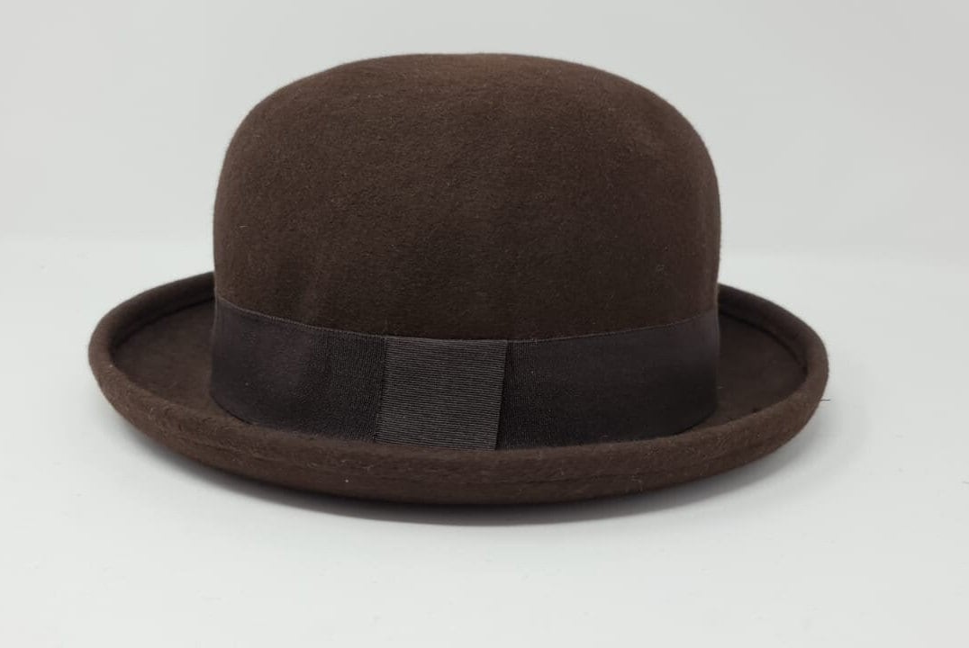 Accessories Hats & Caps Formal Hats Bowler Hats Classic Bowler Hat Soft Crushable Bowler Hat Top Hats  Fedora Hat Fur Felt Derby Handmade Bowler Hat 