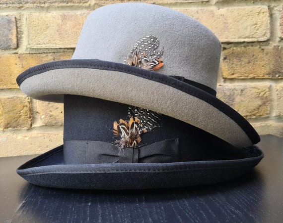 Homburg Hat 100% Wool Churchill Wear 