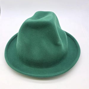 Mountain Hat Hand Made Handcrafted Oversized Wool Felt Hat: 19cm Crown, Custom Branding