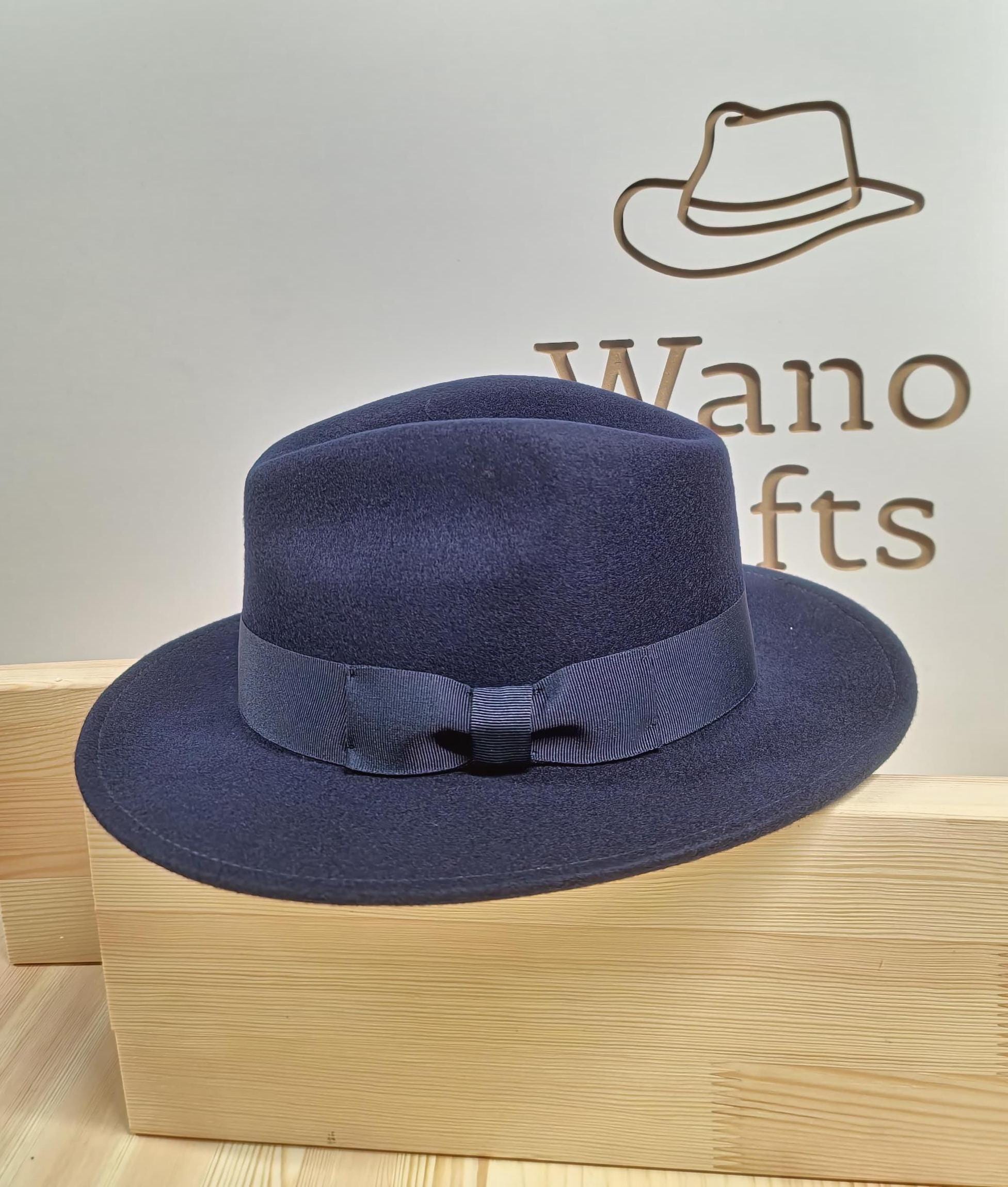 Cappello Fedora In Lana Stropicciabile Personalizzato: Stile Indiana Jones Anni '40 - Italia - Foto 9